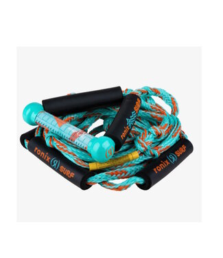 Ronix Kid’s Surf Rope w/8 in. Handle Lycra Grip - 25 ft 4-Sect. PE Rope