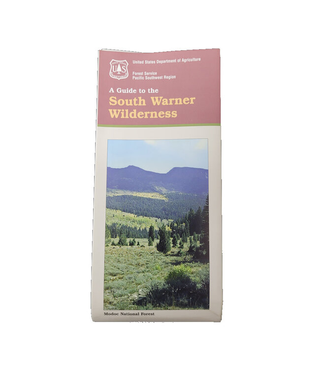 National Forest & Wilderness Maps including Trinity Alps Map