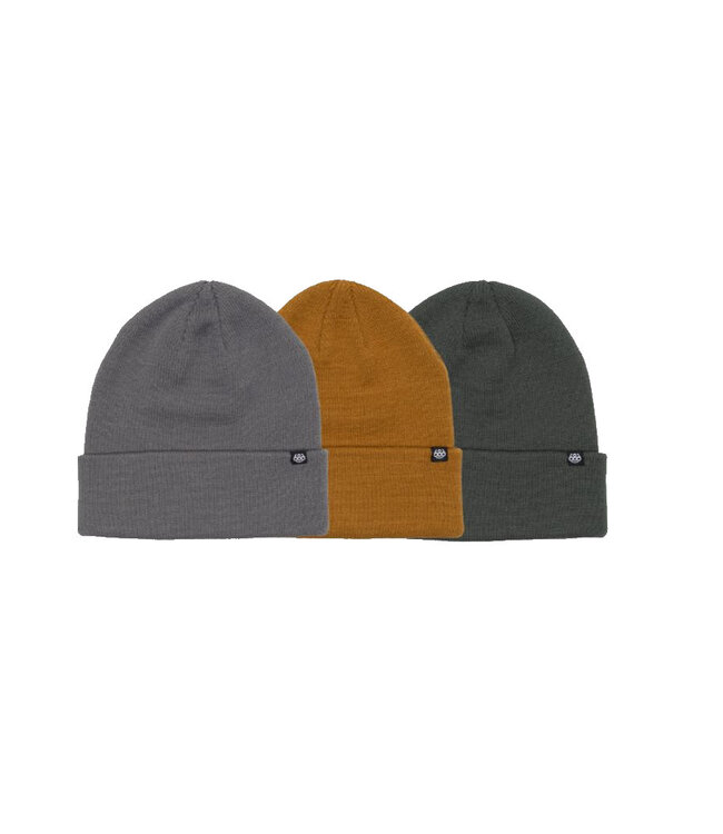 Standard Roll Up Beanie (3-Pack)
