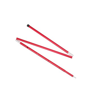 MSR 8' Adjustable Pole  Red 8 FT