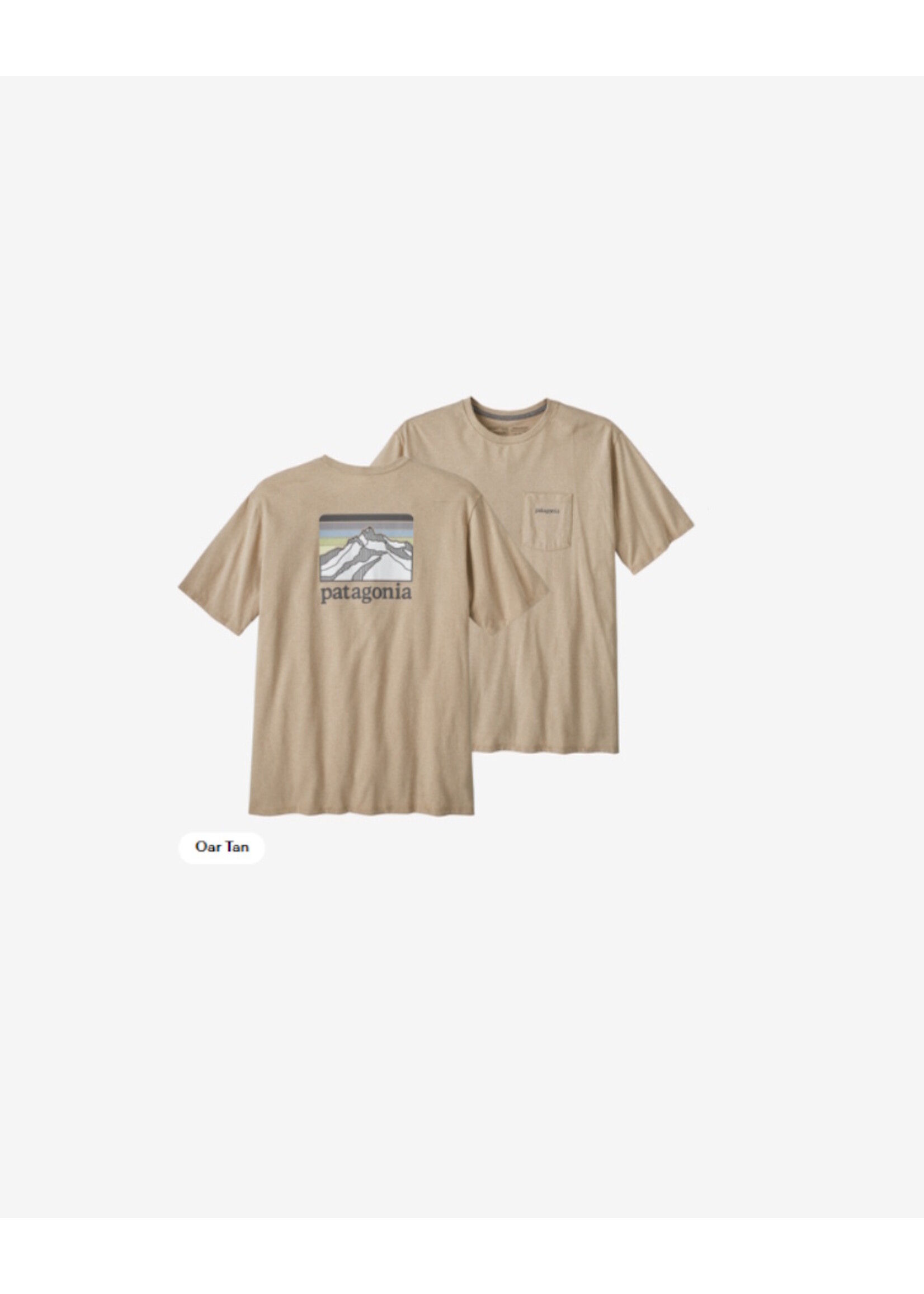 Patagonia Line Logo Ridge Pocket Responsibili-Tee Men