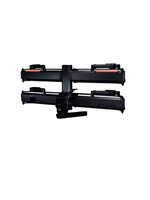 Kuat Piston X 2" LED Dual Ratchet Platform Rack with Kashima - 2 Bike - Galaxy Gray