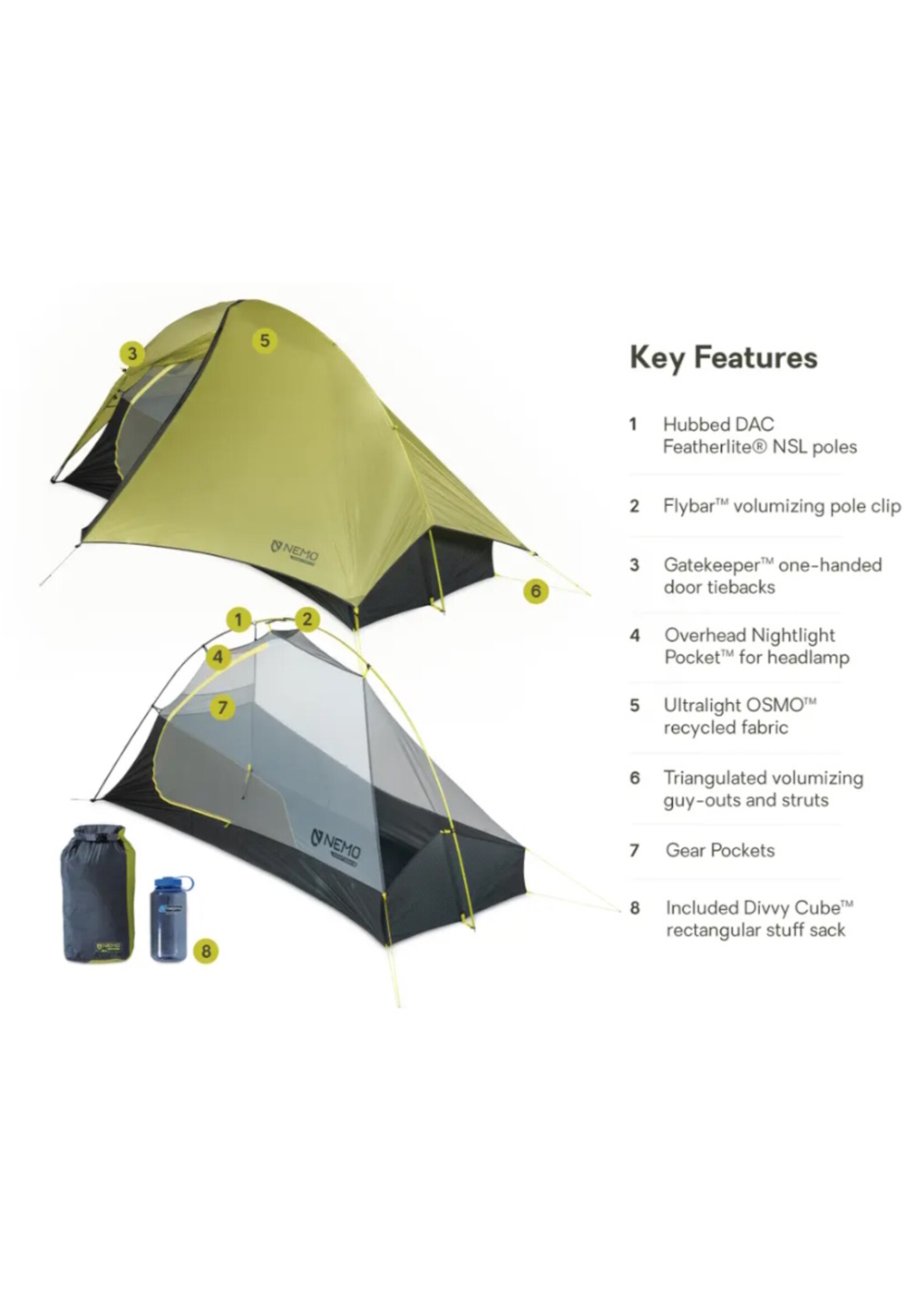 NEMO Equipment Hornet OSMO Tent