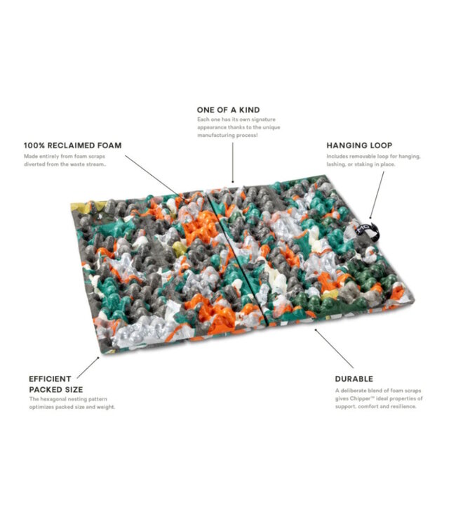 Chipper Reclaimed Foam Seat