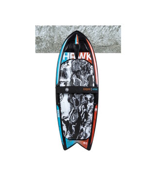 Hawk Kneeboard Caffeinated Orange/Mint