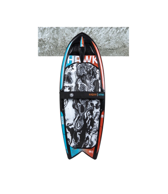 Hawk Kneeboard Caffeinated Orange/Mint