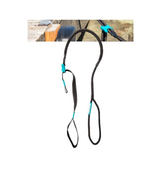 Ronix Captain's Kit - 6ft. Quick Release Adjustable Bungee Boat Dock Tie - Blue