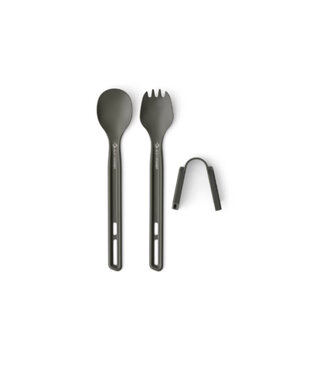 Frontier UL Cutlery Set - [2 Piece] Long Handle Spoon and & Spork