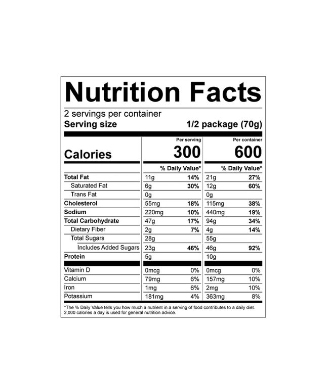 Peak Refuel Dessert Mountain Berry Cobbler