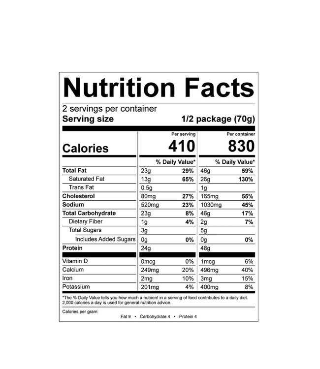 Peak Refuel Chicken Alfredo