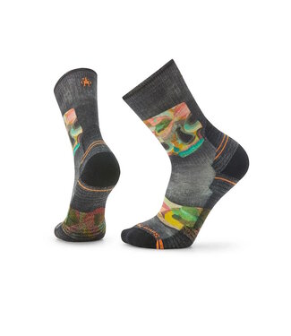 Smartwool Hike Light Cushion Def Lyfe Print Crew Socks