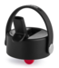 Wide Mouth Straw Flex Cap Black