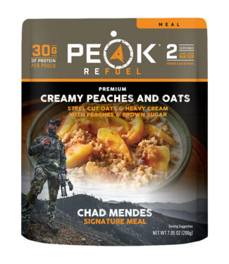 Peak Refuel Creamy Peaches and Oats