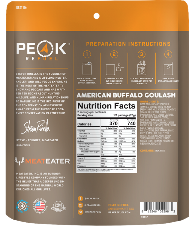 American Buffalo Goulash