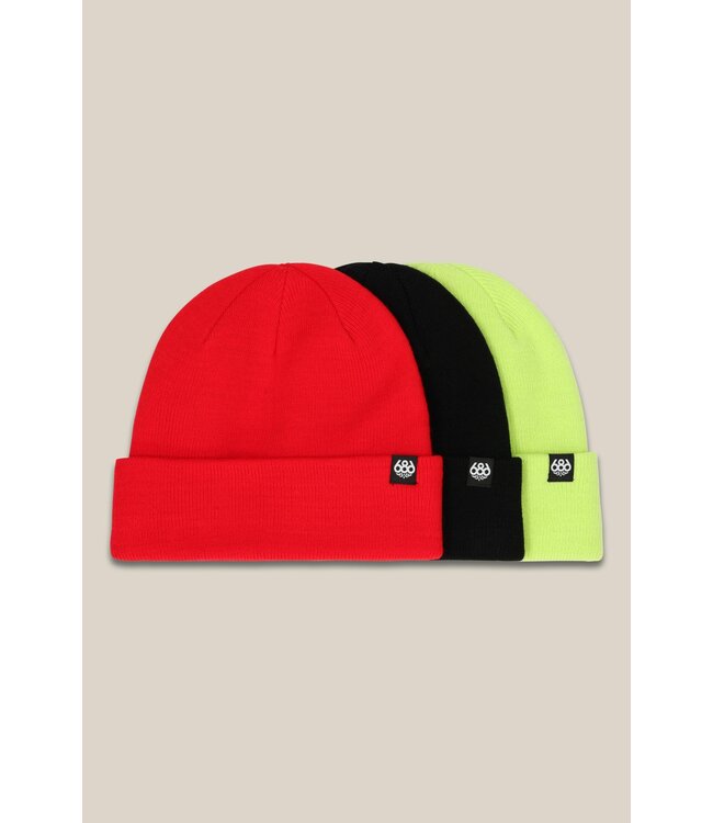 WAFFLE KNIT BEANIE 3PK