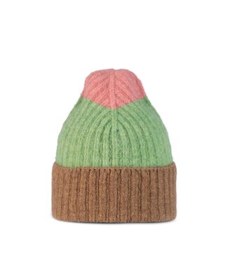 Buff Knitted Beanie Nilah