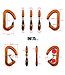 Ange S Wiregate Carabiner