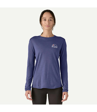 Patagonia Cap Cool L/S Merino Blend Graphic Shirt Wmn