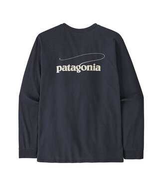 Patagonia Casting Logo L/S Responsibili-Tee Men