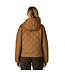 Diamond Quilted Bomber Hoody Wmn