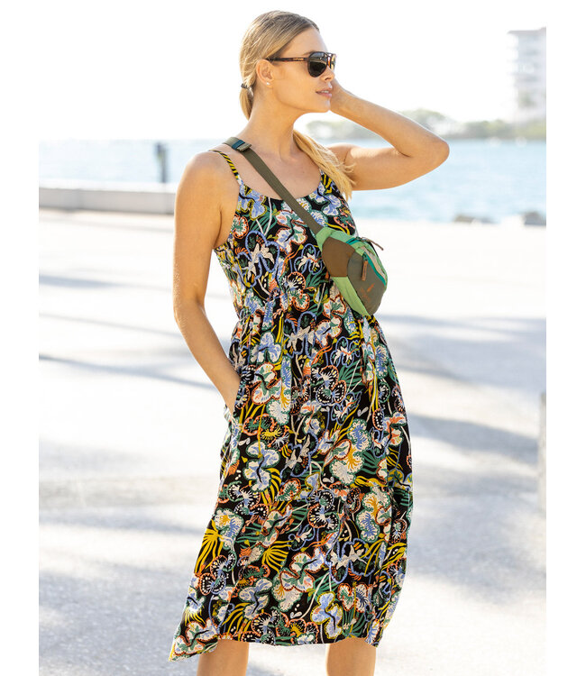 Tidal Threads Dress Wmn