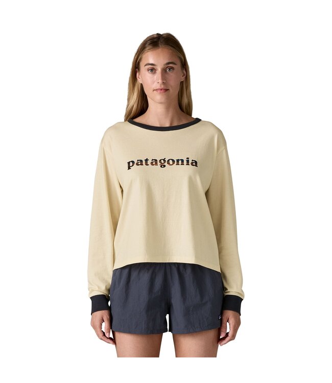 '73 Test Logo L/S Easy Cut Organic T-Shirt Wmn