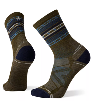 Smartwool Hike Light Cushion Spiked Stripe Crew Socks