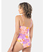 BELL BOTTTOM BLOOMS PLUNGE ONE PIECE