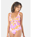 BELL BOTTTOM BLOOMS PLUNGE ONE PIECE