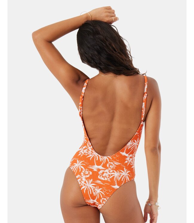 VACAY VIBES SCOOP BACK ONE PIECE