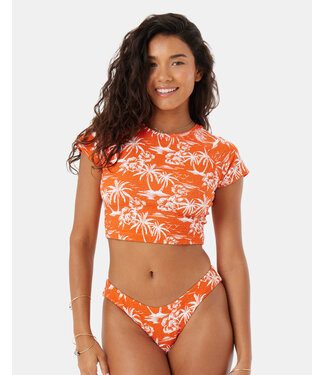Roxy VACAY VIBES CROP SS RASHGUARD