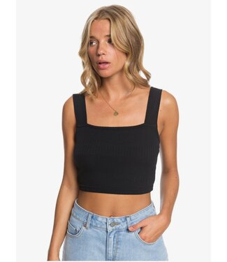 Roxy Blow Away Rib Knit Crop Top
