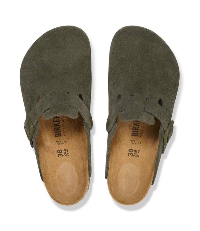 Boston  Suede Leather