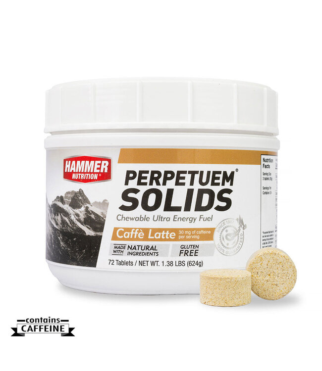 Perpetuem Solids Caffe Latte 6-Tablet Tube