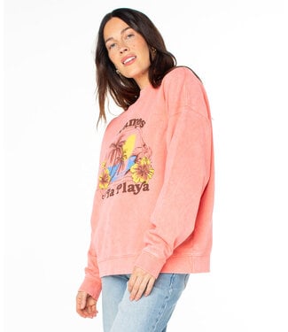 Roxy Lineup Oversized Crew B