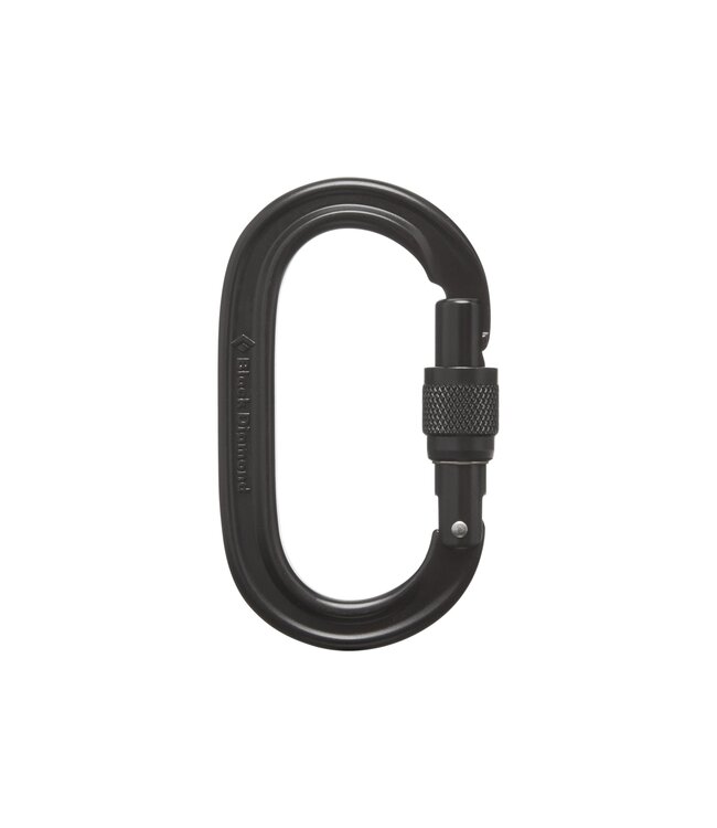 Oval Keylock Screwgate Carabiner