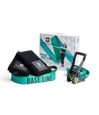 slackline industiers BASE LINE 85FT w/tree protect