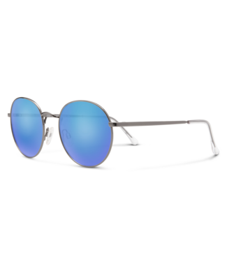 Suncloud Bridge City - Gunmetal , Polarized Blue Mirror