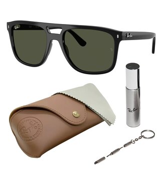 RAY-BAN RB2213 Black w/Green