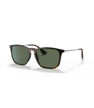 RAY-BAN Chris Light Havana w/ Dark Green