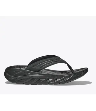 HOKA ORA RECOVERY FLIP Black/Dark Gull Gray 13