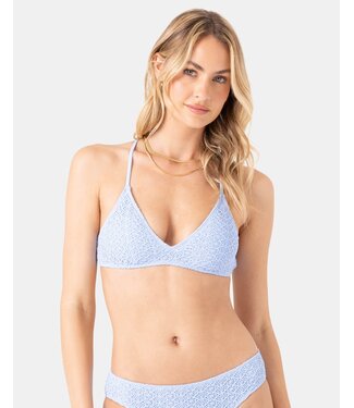 Roxy Crochet Athletic Triangle Bikini Top