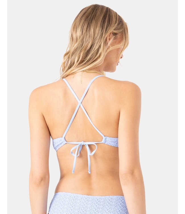 Crochet Athletic Triangle Bikini Top