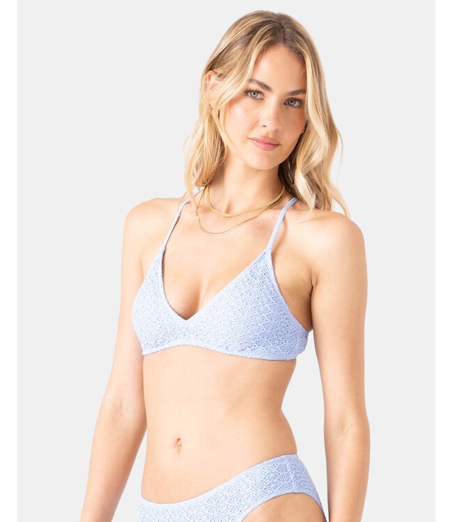 Crochet Athletic Triangle Bikini Top