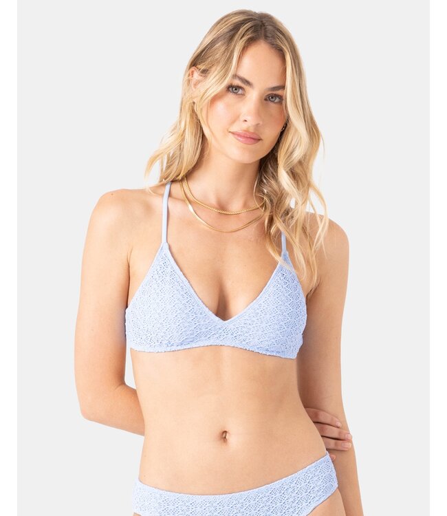 Crochet Athletic Triangle Bikini Top