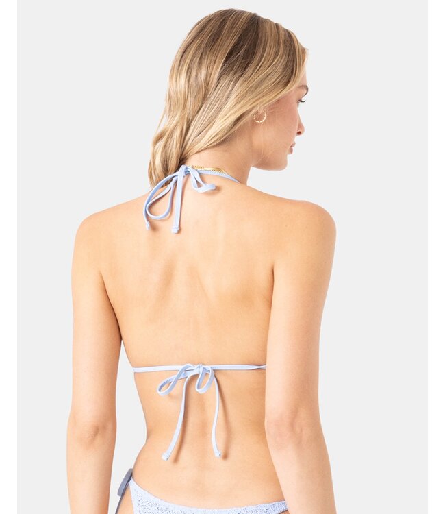 Crochet Mini Tiki Triangle Bikini Top