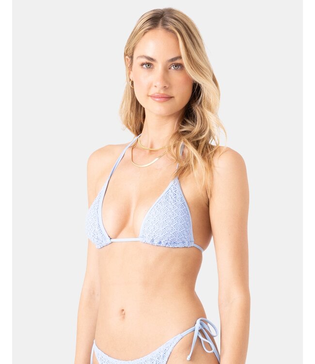 Crochet Mini Tiki Triangle Bikini Top