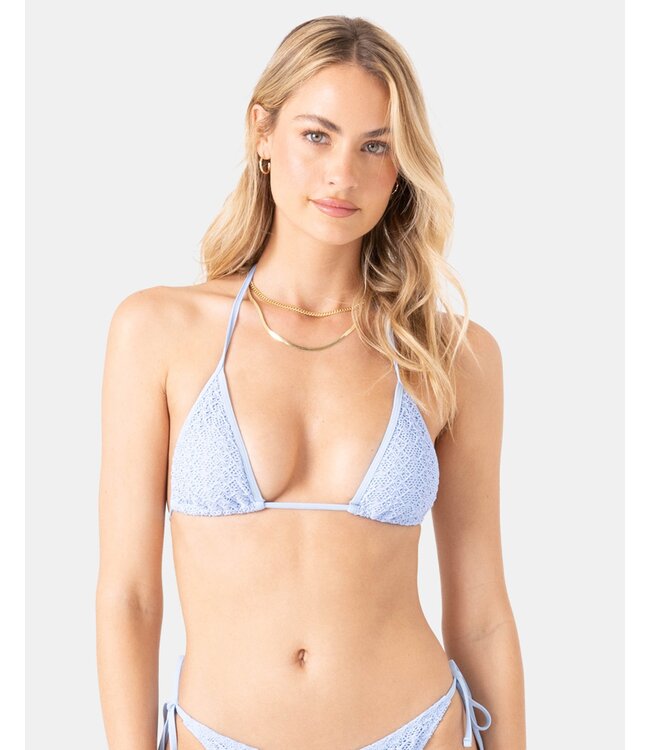 Crochet Mini Tiki Triangle Bikini Top