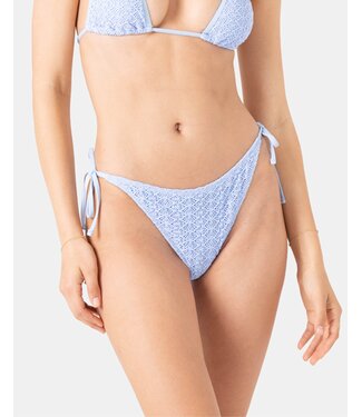 Roxy Crochet Tie Side Cheeky Bikini Bottom