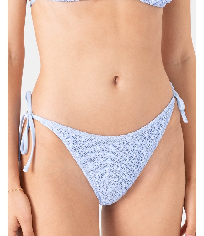 Crochet Tie Side Cheeky Bikini Bottom